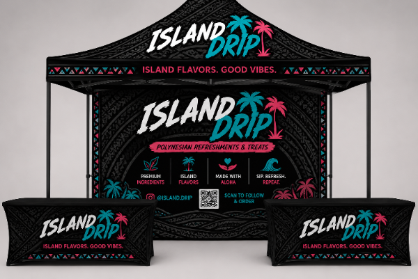 Island Drip Event Setup